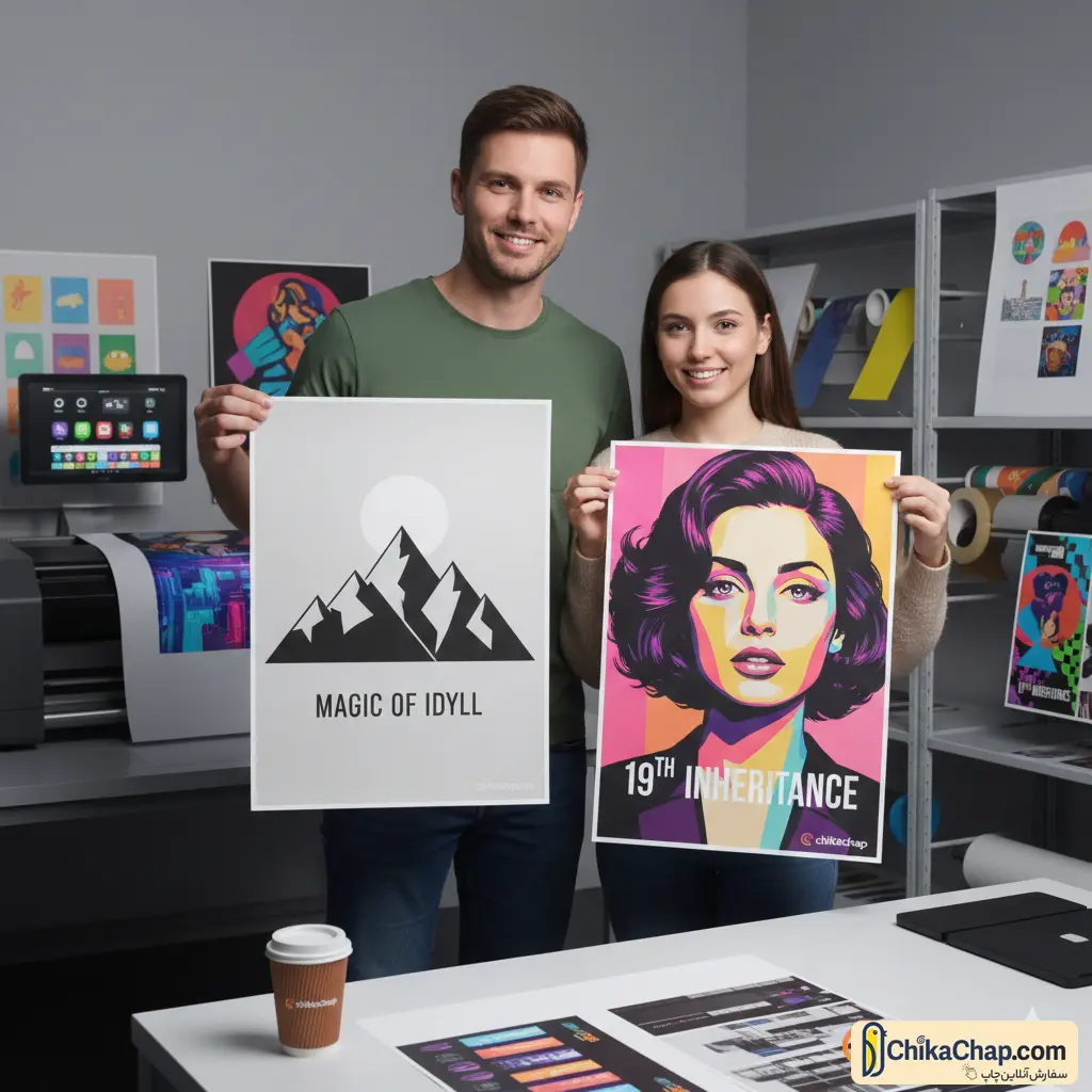 چاپ دیجیتال پوستر | چاپ فوری | چاپ دیجیتال آنلاین